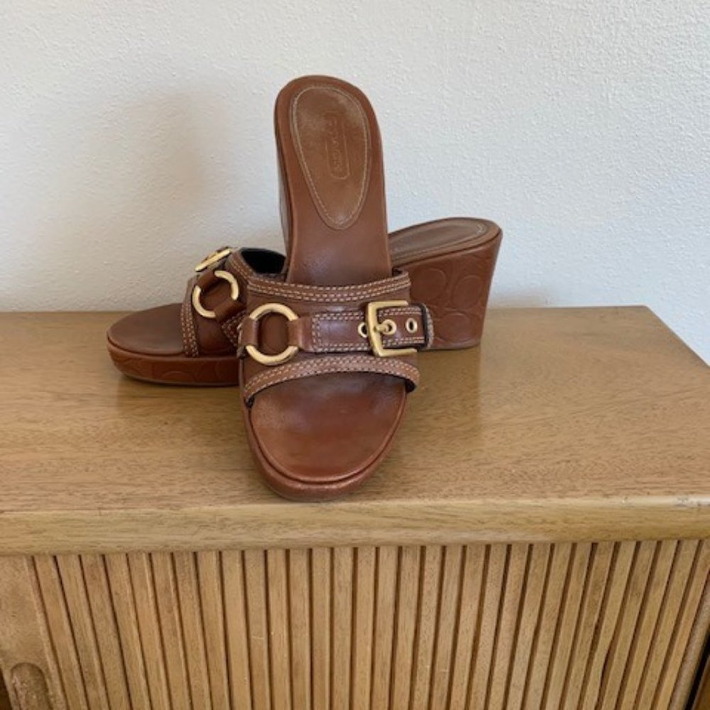 Coach sandals